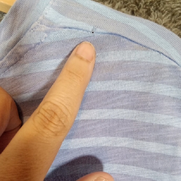 Fresh Produce Striped Long Sleeve Tee Casual Cotton Womens Medium - Picture 5 of 10